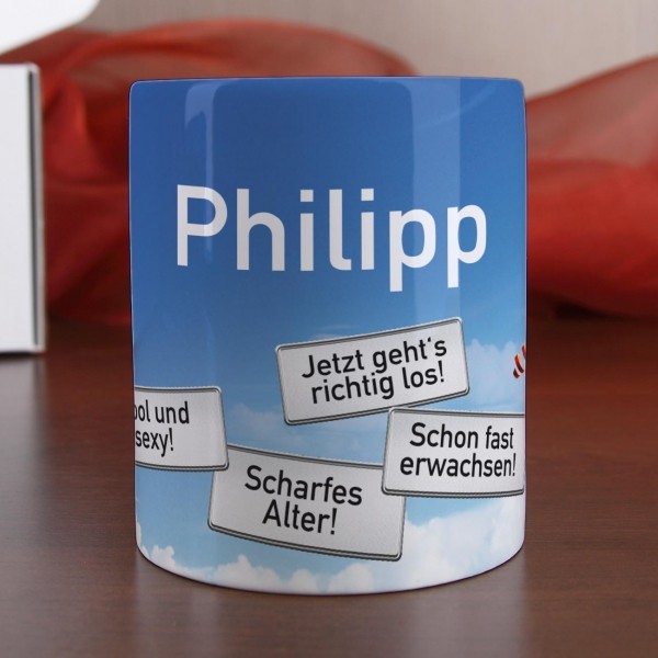 Tasse personalisiert mit Namen